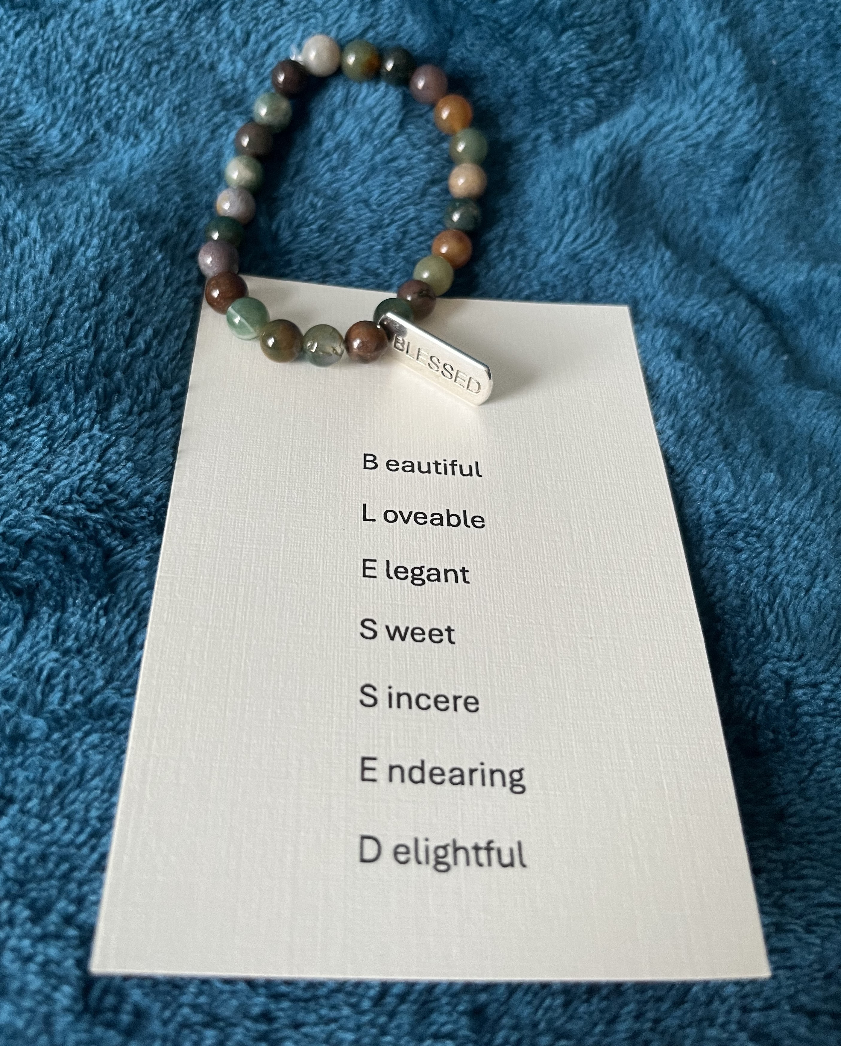 Blessed Bracelet with Card