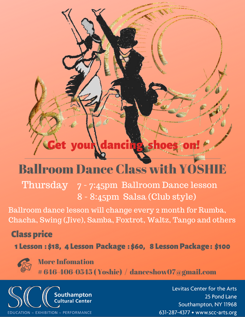 Ballroom Dance Class w/ YOSHIE