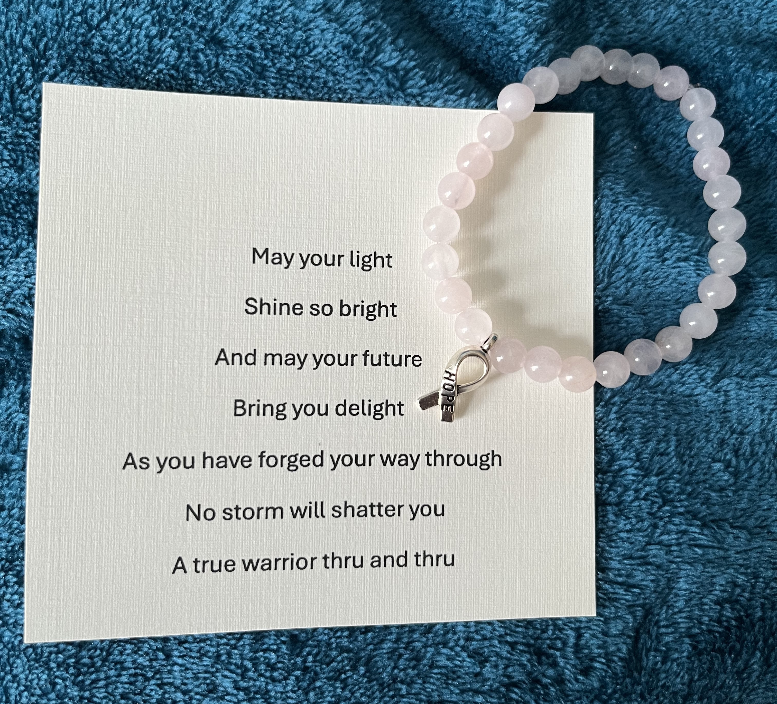 HOPE Bracelet and Card